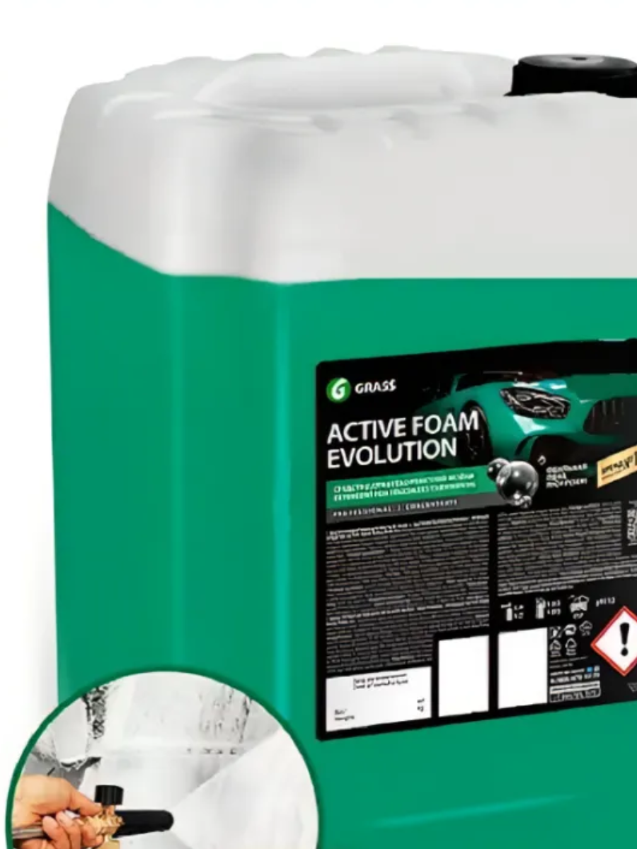მანქანის შამპუნი Active foam Evolution 22kg მანქანის შამპუნი Active foam Evolution 22kg