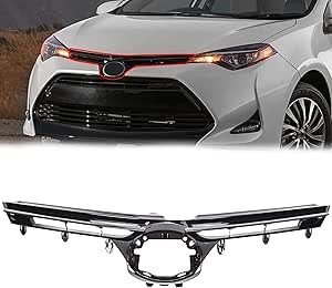 ბადე ნიკელის - TOYOTA COROLLA EUR 2017- решетка правая