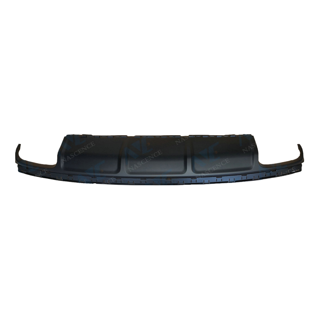 Rear bumper spoiler