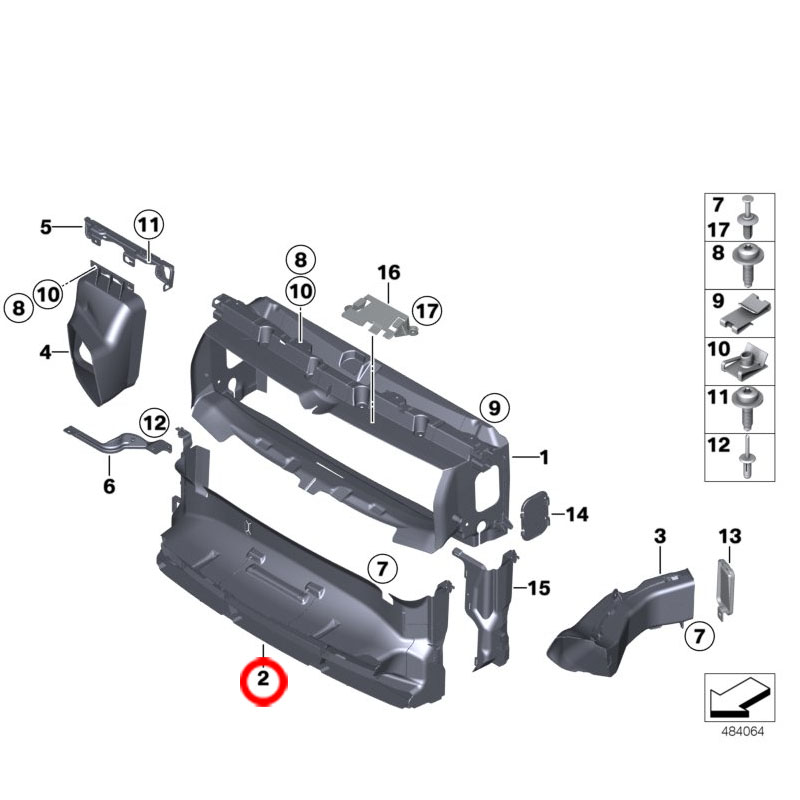 ჰაერის შემშვები BMW 1 S F20/F21 2012-2015