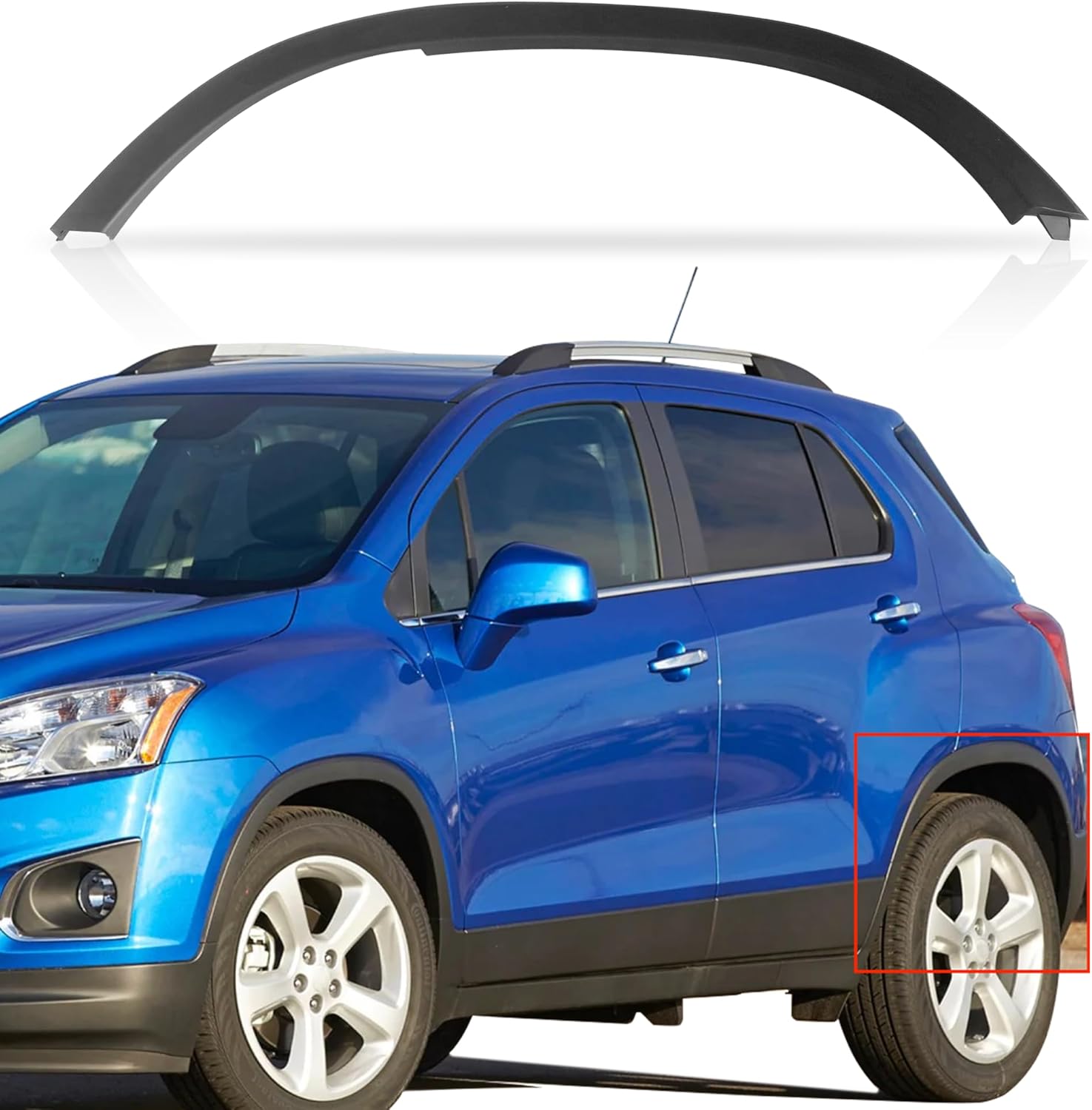 მოლდინგი უკანა ფრთის მარცხენა - CHEVROLET TRAX 2014-2016