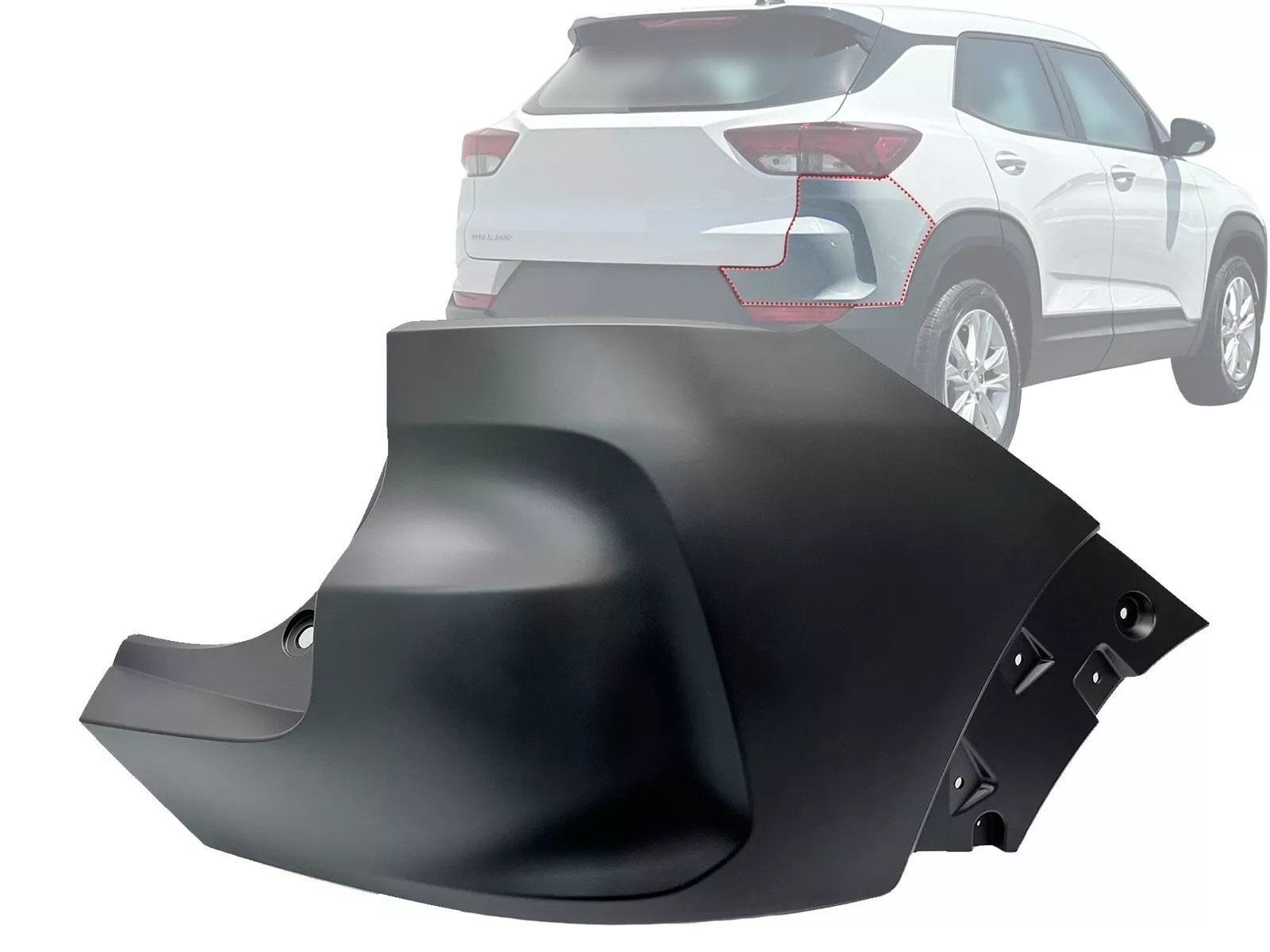 უკანა ბამპერი მარცხენა - CHEVROLET TRAILBLAZER 2021-23 უკანა ბამპერი მარცხენა - CHEVROLET TRAILBLAZER 2021-23