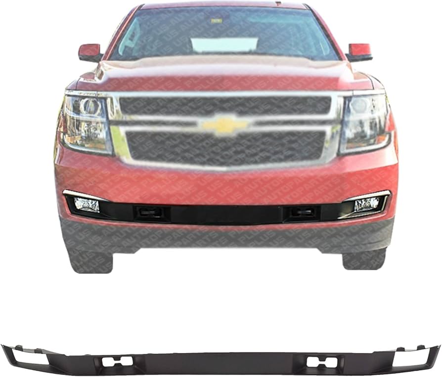 მოლდინგი წინა ბამპერის შავი - CHEVROLET TAHOE/SUBURBAN 2021- მოლდინგი წინა ბამპერის შავი - CHEVROLET TAHOE/SUBURBAN 2021-