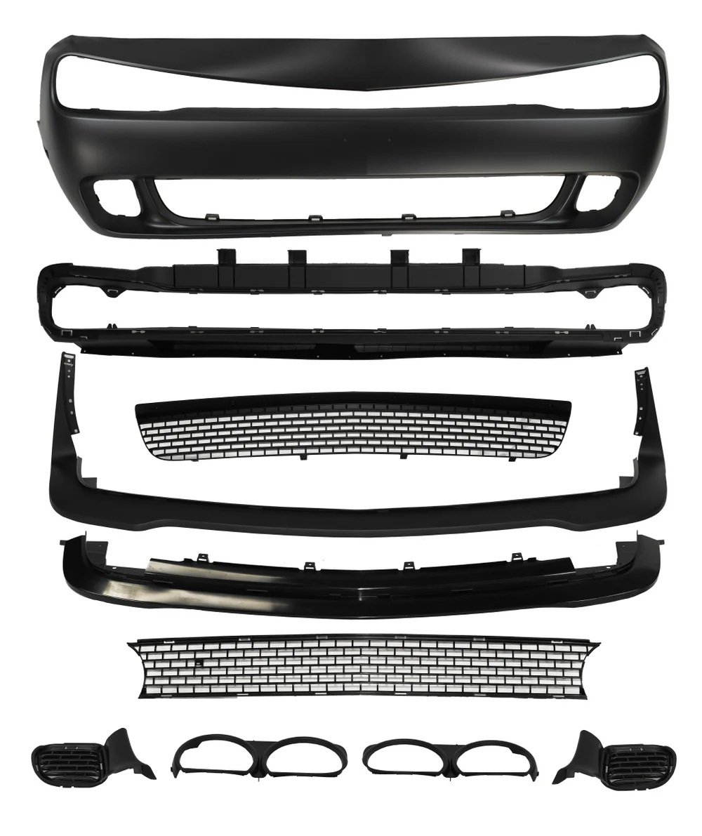 წინა ბამპერის კომპლექტი SRT - DODGE CHALLENGER 2015-2022 Front Bumperს KIT SRT - DODGE CHALLENGER 2015-2022