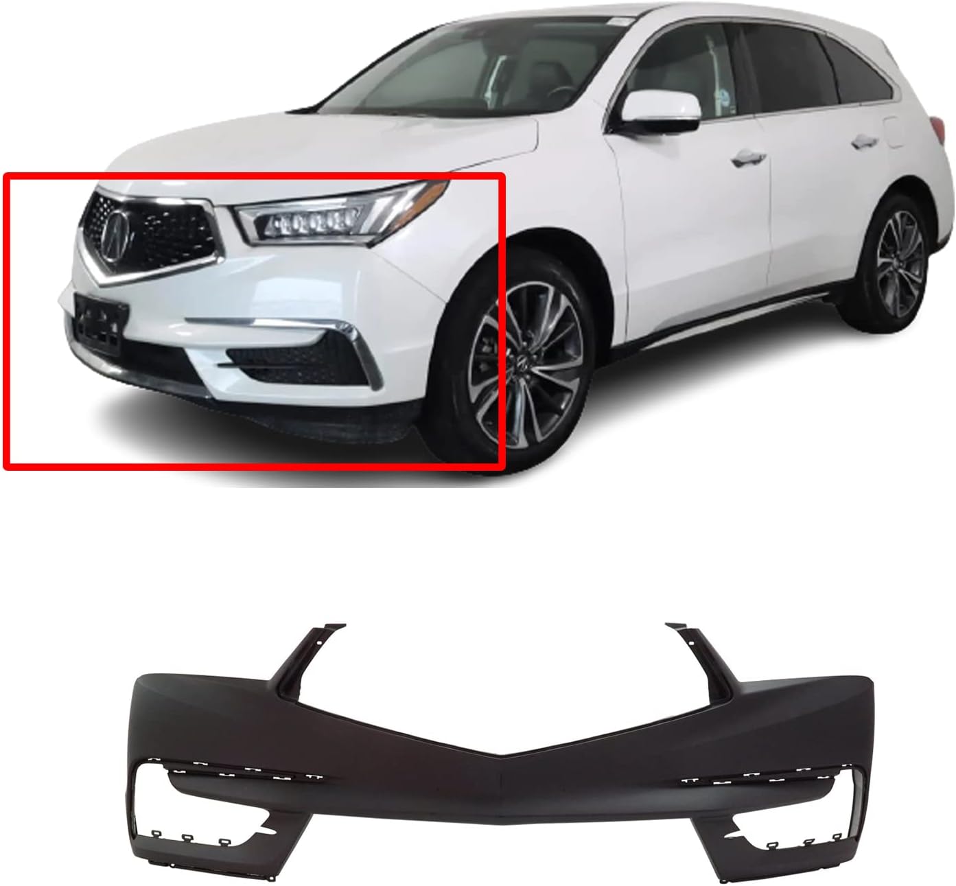 წინა ბამპერი - ACURA MDX 2017-2020 წინა ბამპერი - ACURA MDX 2017-2020