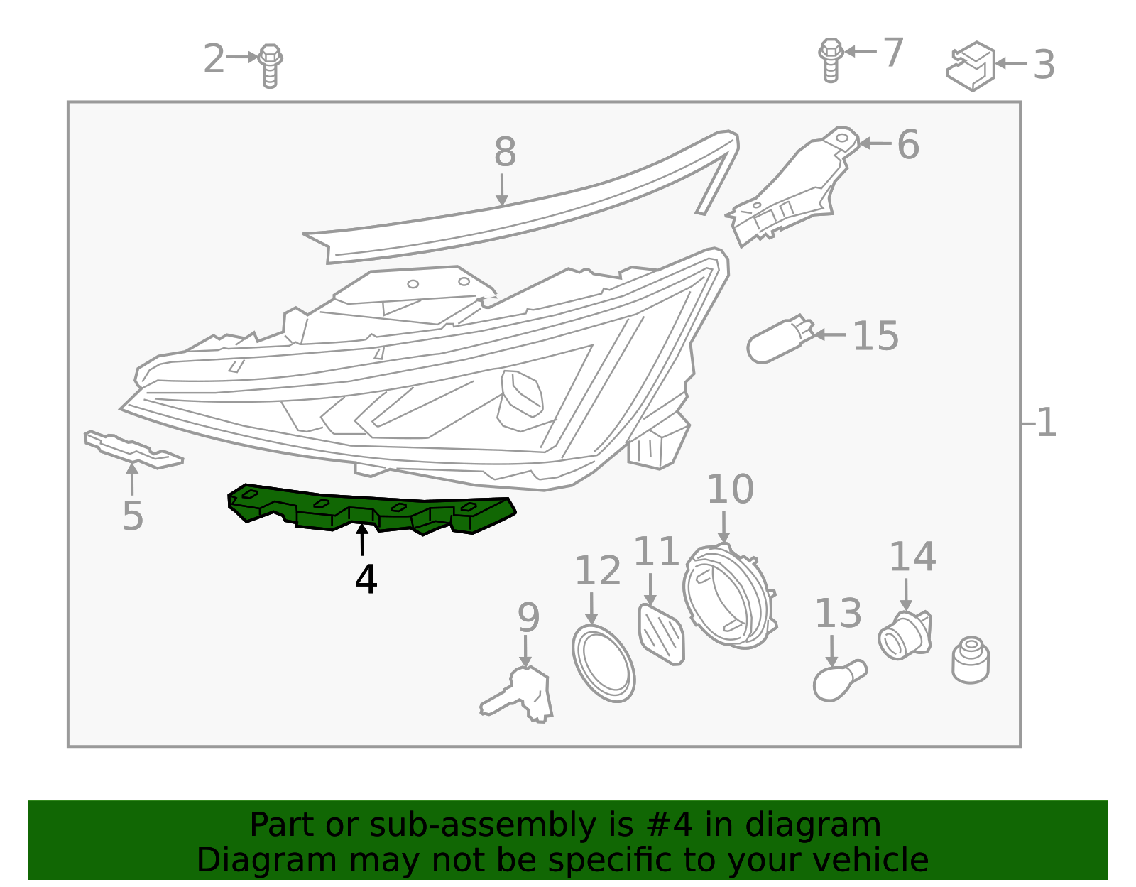 სამაგრი წინა მაშუქის მარჯვენა HYUNDAI ELANTRA 2019-