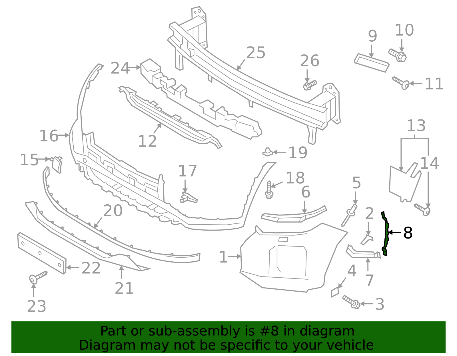 ჰაერის შემშვები მარცხენა - HYUNDAI PALISADE 2020-
