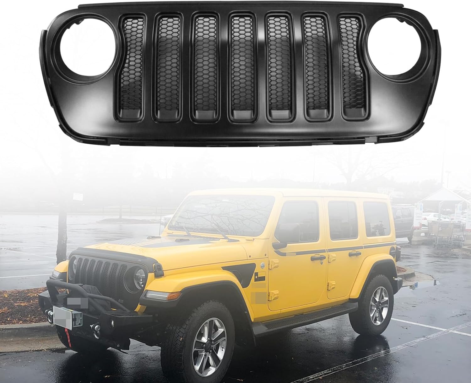 ბადე შავი - JEEP WRANGLER (JL) 2018-24