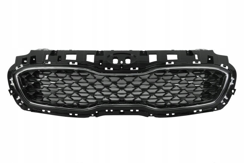 Grille bright black