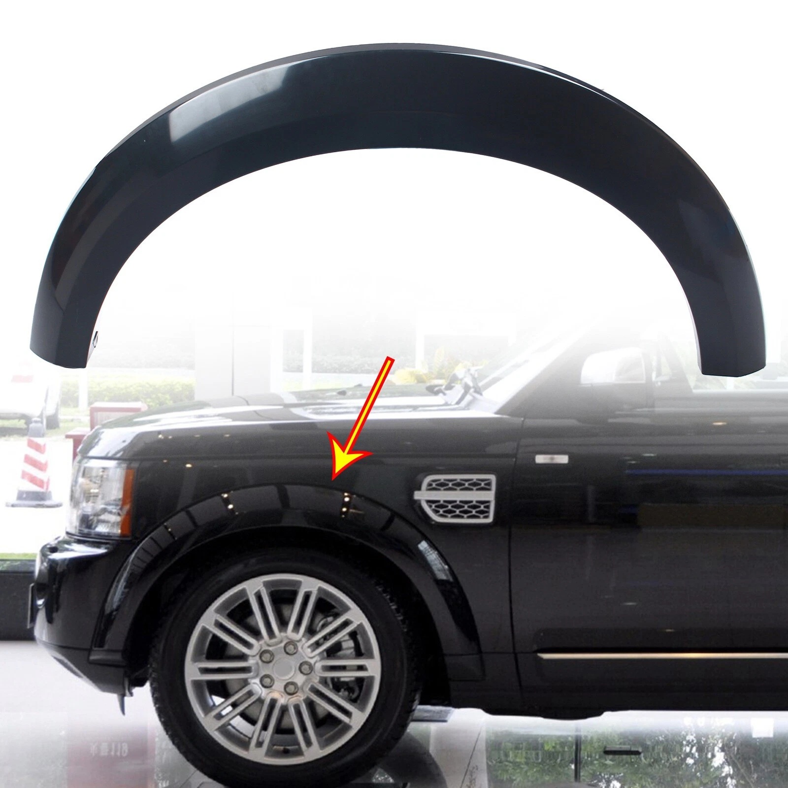 მოლდინგი წინა ფრთის მარცხენა - LAND ROVER DISCOVERY 2005-2016 მოლდინგი წინა ფრთის მარცხენა - LAND ROVER DISCOVERY 2005-2016
