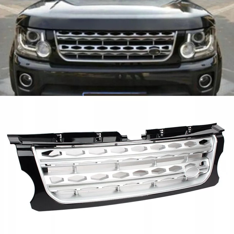 ბადე შავი ვერცხლისფერი მოლდინგით - LAND ROVER DISCOVERY 3 L319 2010-2014 ბადე შავი ვერცხლისფერი მოლდინგით - LAND ROVER DISCOVERY 3 L319 2010-2014