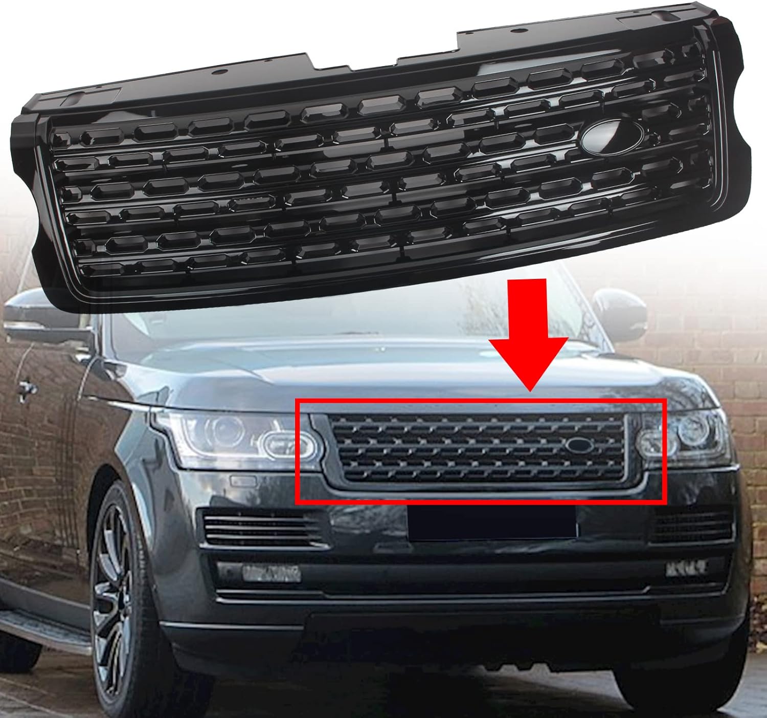 ბადე შავი - LAND ROVER RANGE ROVER L405 VOGUE 2013-