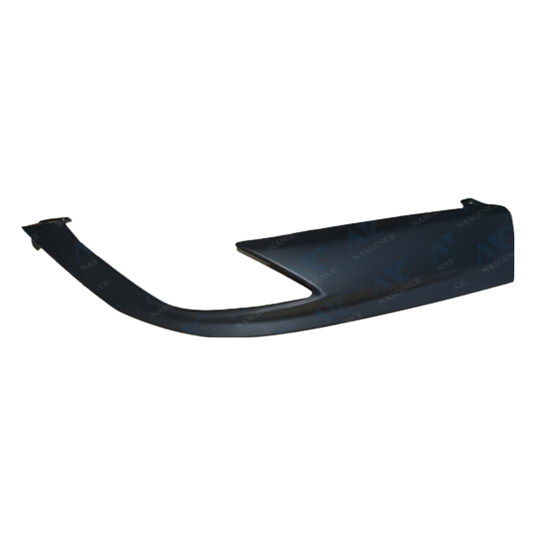 Rear bumper spoiler