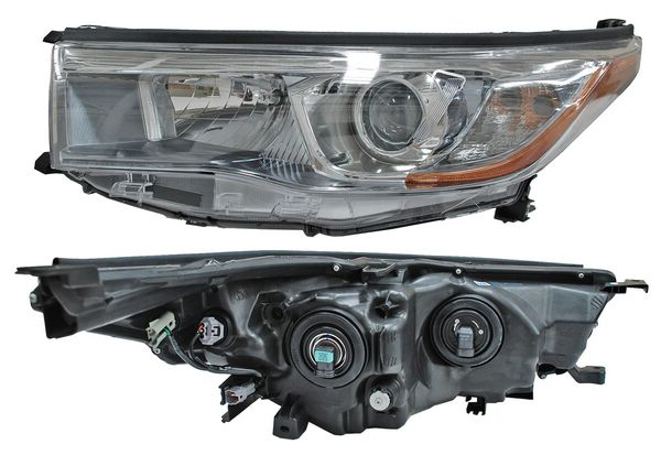 Headlamp left hybrid