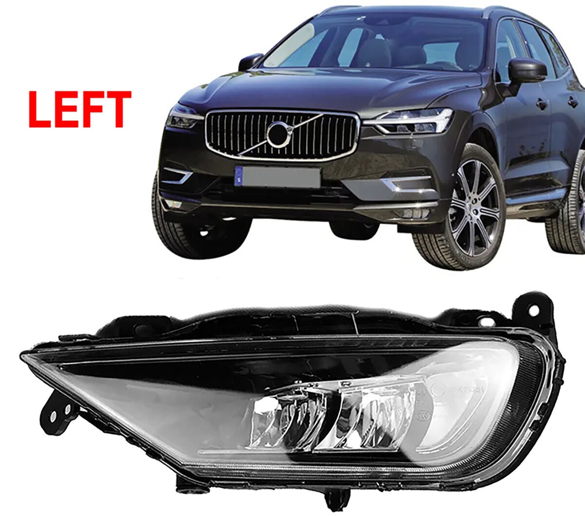 მაშუქი სანისლე მარცხენა LED - VOLVO XC60 2017-2021 მაშუქი სანისლე მარცხენა LED - VOLVO XC60 2017-2021